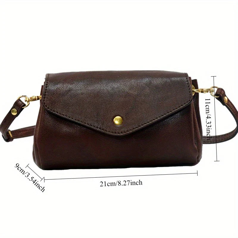 New Genuine Leather Women's Shoulder Bag